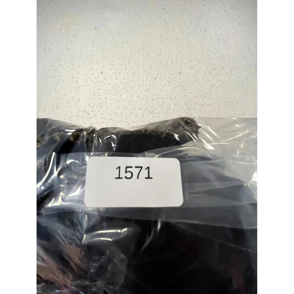 Hawke & Co Outfitter Faux Leather Jacket Youth 14/16 Brown Sherpa Lined Full Zip